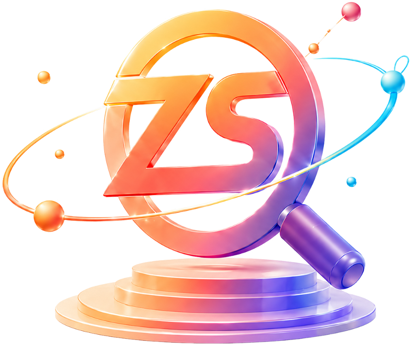 智搜引力 GEO 3D 标识